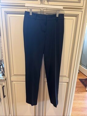 Ann Taylor black Straight-Leg Trousers